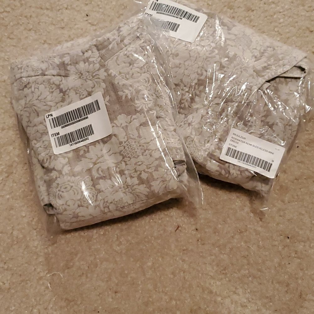 ROSEWATER REMI Linen-Blend Mini Dress - Picture 3 of 4